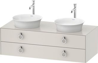 Duravit Tulip Blanco, Mueble De Ba&ntilde;o Colgado En La Pared, Ancho - Duravit