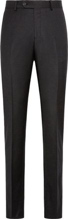 Boggi Milano Broeken, Heren, Zwart, L, Slim-fit Broeken