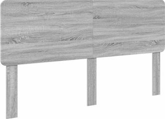 vidaXL Cabecero Gris Sonoma 180 Cm Madera Contrachapada Vidaxl
