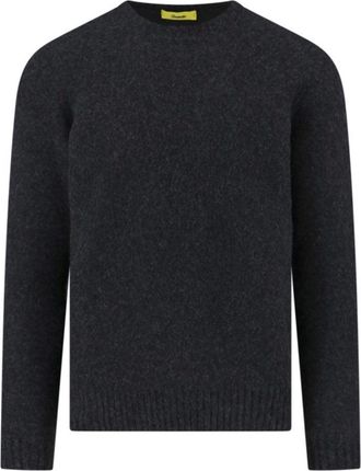 Drumohr Wool Sweater - Dark Grey