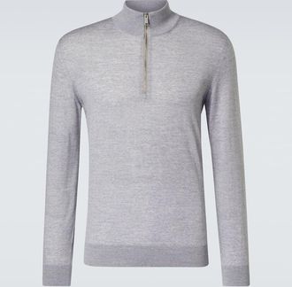 Ermenegildo Zegna Wool half-zip sweater