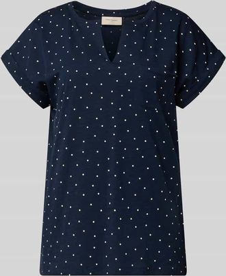 Freequent T-Shirt mit Brusttasche Modell Viva in Marine, Gr&ouml;&szlig;e XXL