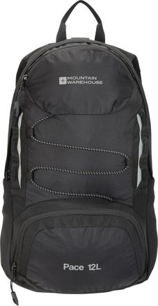 Mountain Warehouse Pace 12L rugzak (Zwart)