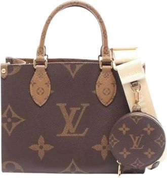 Louis Vuitton Pre-owned Onthego PM - Pre-owned - Mujer - Marr&oacute;n - ONE SIZE