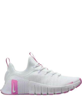 Nike Free Metcon 6 sneakers - women - Recycled Mesh/Mesh/Fabric/Rubber - 8.5 - White