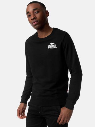 Lonsdale Sweatshirt LONSDALE LONGRIDGE, Herren, Gr. XXL, schwarz, Obermaterial: 80% Baumwolle, 20% Polyester, Sweatshirts Sweatshirt