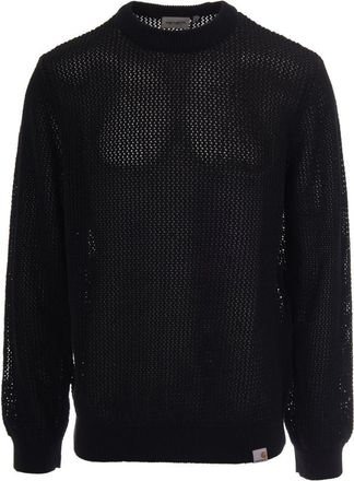 Carhartt Work in Progress Black Knitted Crew Neck Sweater