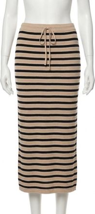 Z Supply Emori Striped Skirt In Natural