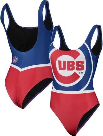 Foco Womens FOCO Royal Chicago Cubs Team One-Piece Bathing Suit at Nordstrom, Size Medium