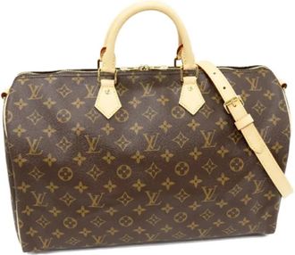 Louis Vuitton Pre-owned Canvas travel-bags - unisex - Vintage Weekendtas - Bruin - ONE Size - Vintage