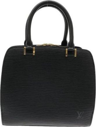 Louis Vuitton Pre-owned Epi Pont Neuf Handbag - Dames - Vintage Handtas - Zwart - ONE Size - Leer - Vintage