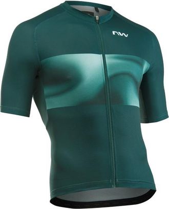 Northwave Force Evo Jersey Short Sleeve Velotrikot f&uuml;r Herren | blau