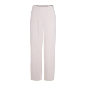 P.A.R.O.S.H. Wide Trousers, female, Beige, Size: M Wide Trousers