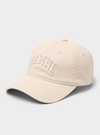 Ganni Mens Embroidered logo cap