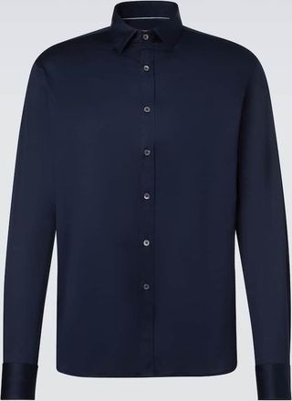 Canali Cotton jersey shirt
