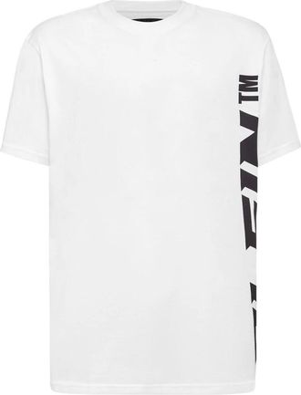 Philipp Plein T-Shirt Ronde Hals - Heren - T-shirts - Wit - XL - Katoen - Tops