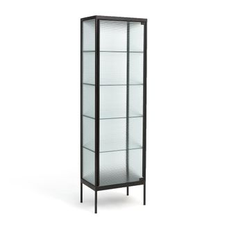 AM.PM Vitrinekast in stalen metaal en glas Mambo