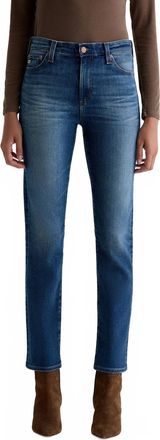 AG - Adriano Goldschmied Mari Mid-Rise Slim Straight Jeans In 12 Years Assumption