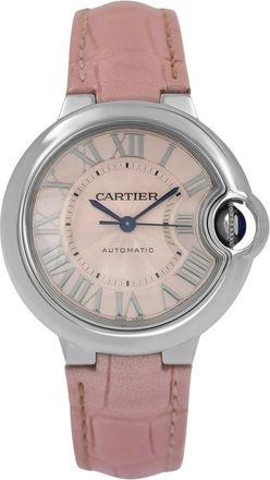 Cartier Pre-owned Cartier Ballon Bleu De Cartier Pink Dial Ladies Watch WSBB0002