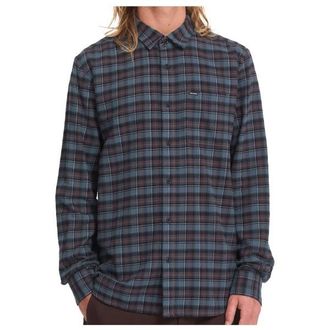 Volcom Caden Plaid L/S Hemd f&uuml;r Herren | blau