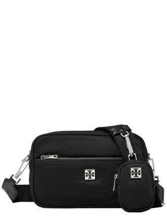Tory Burch Womens Shoulder Bag Virginia Black Polyamide