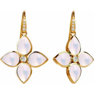 Syna Bloom Florae Earrings in Moon Quartz at Nordstrom, Size Large