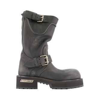 Balenciaga Schoenen, Dames, Zwart, 40 EU, Leer, Venom Boot