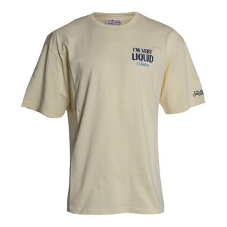 MC2 Saint Barth T-Shirts, male, Yellow, Size: 2XL Delmar T-shirt