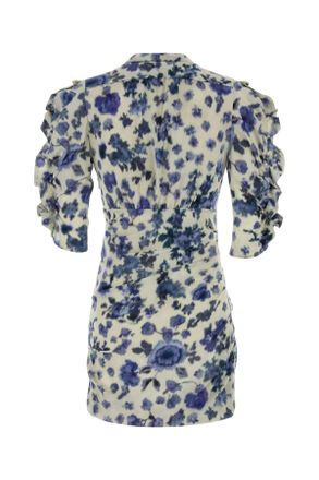 Isabel Marant Womens Dress Blue Soie Elasthanne Doublure