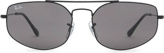 Ray-Ban EXPLORER 5 Dark Grey Navigator Unisex Sunglasses RB3845 002/B1 60
