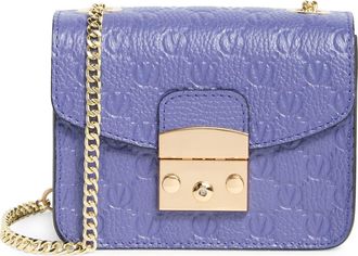 Mario Valentino Bijou Dollaro Monogram Crossbody Bag in Skipper Blue at Nordstrom Rack