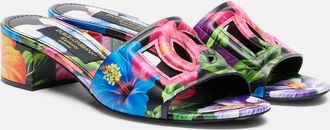 Dolce & Gabbana Karol DG floral mules