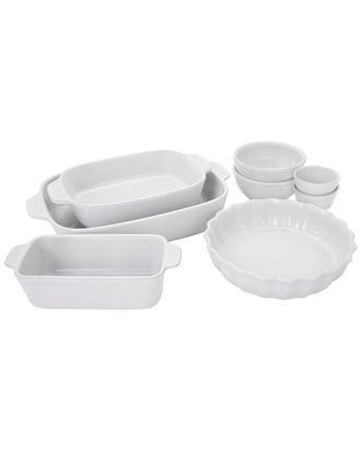 J.A. Henckels International ZWILLING J. A. HENCKELS Ceramics 8pc Mixed Bakeware & Serving Set