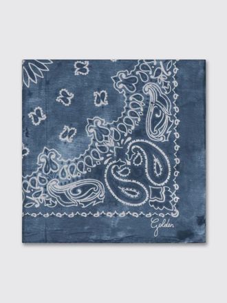 Golden Goose Neck Scarf Woman color Denim