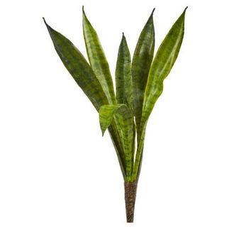 Nearly Natural 20-in Artificial Sansevieria Snake Plant in Green at Nordstrom