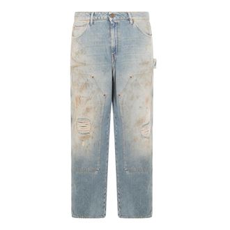 Golden Goose Jeans Blue And Green