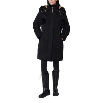 Moose Knuckles Stirling Parka - Coats - Mujer - Negro - L