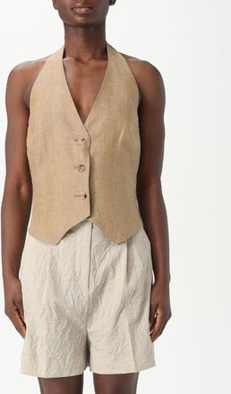 Max Mara Gilet a monopetto Max Mara in lino