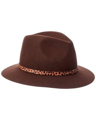 Bruno Magli Wool Felt Wool Fedora