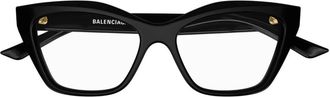 Balenciaga Glasses - Dames - Brillen - Zwart - 55 MM - Accessoires