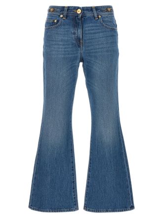 Versace Womens Flared Jeans
