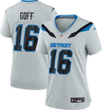 Nike Jared Goff Detroit Lions Rivalries Collection Nike Womens NFL Game Jersey in Grey | 67NW0JFL9JF-7BN