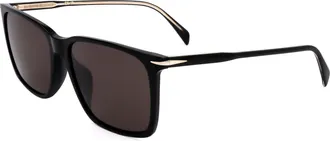 David Beckham Mens 58mm Black Sunglasses DB1145-G-S-807-58