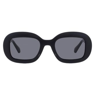 Ferragamo Grey Oval Ladies Sunglasses SF2038SE 001 51