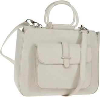 Gucci Pre-owned Handbags, female, White, Size: ONE SIZE Pre-owned Vintage Handbag
