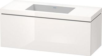 Duravit Duravit - Lavabo Para Muebles L-cube C-bonded Con Base, Colgante