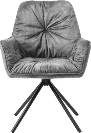 Salesfever Esszimmerstuhl »Ottawa Armlehnstuhl: Rückzugsort im Esszimmer« () 1 Stk.360° Drehbarer Esszimmersessel mit Armlehnen - 1 Stück