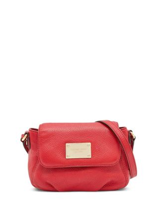 Michael Kors grained-leather mini bag - women - Leather/Leather/Fabric - One Size - Red