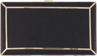 Gabriela Hearst Vintage allure zwarte leren clutch tas - unisex - Clutches - Zwart - ONE Size - Leer - Tassen