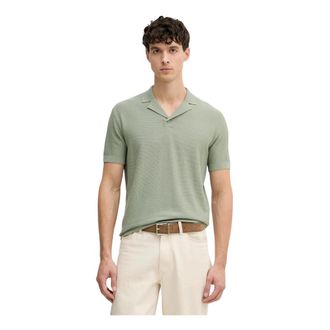A|X Armani Exchange Gebreide Polo - Heren - Polos - Groen - M - Katoen - Tops